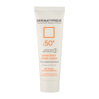 درماتیپیک کرم ضد آفتاب پوست خشک SPF50 بدون رنگ