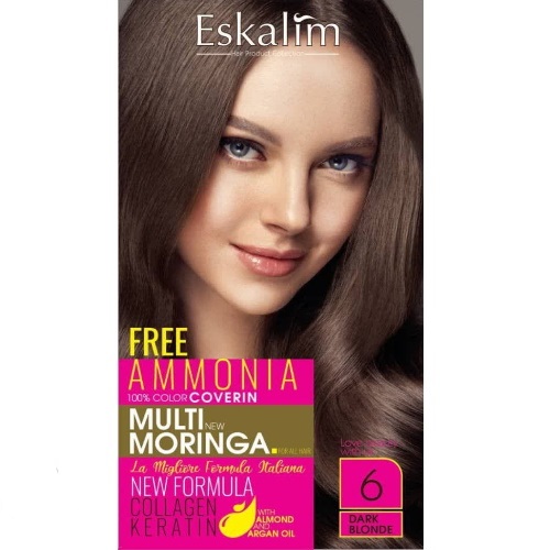 اسکالیم کیت رنگ مو زنانه بدون آمونیاک شماره 6