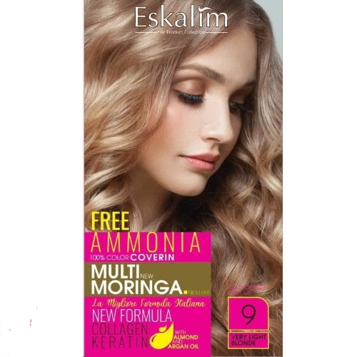 اسکالیم کیت رنگ مو زنانه بدون آمونیاک شماره 9